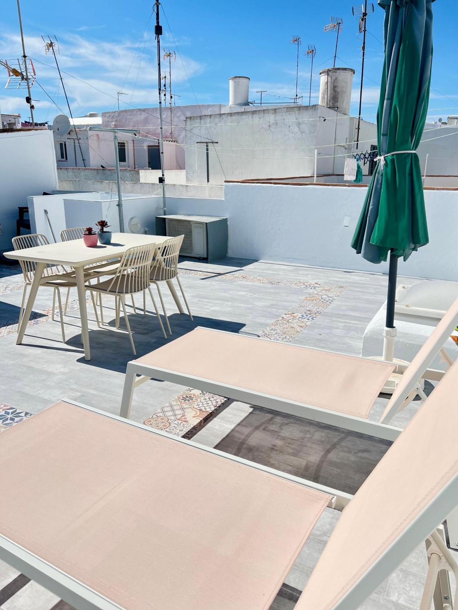 Apartament Vivienda Carolina•Terraza Privada Y Parking• Conil De La Frontera Zewnętrze zdjęcie